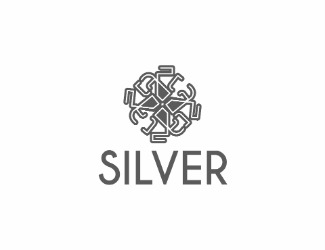 Projektowanie logo dla firmy, konkurs graficzny silver emblemat